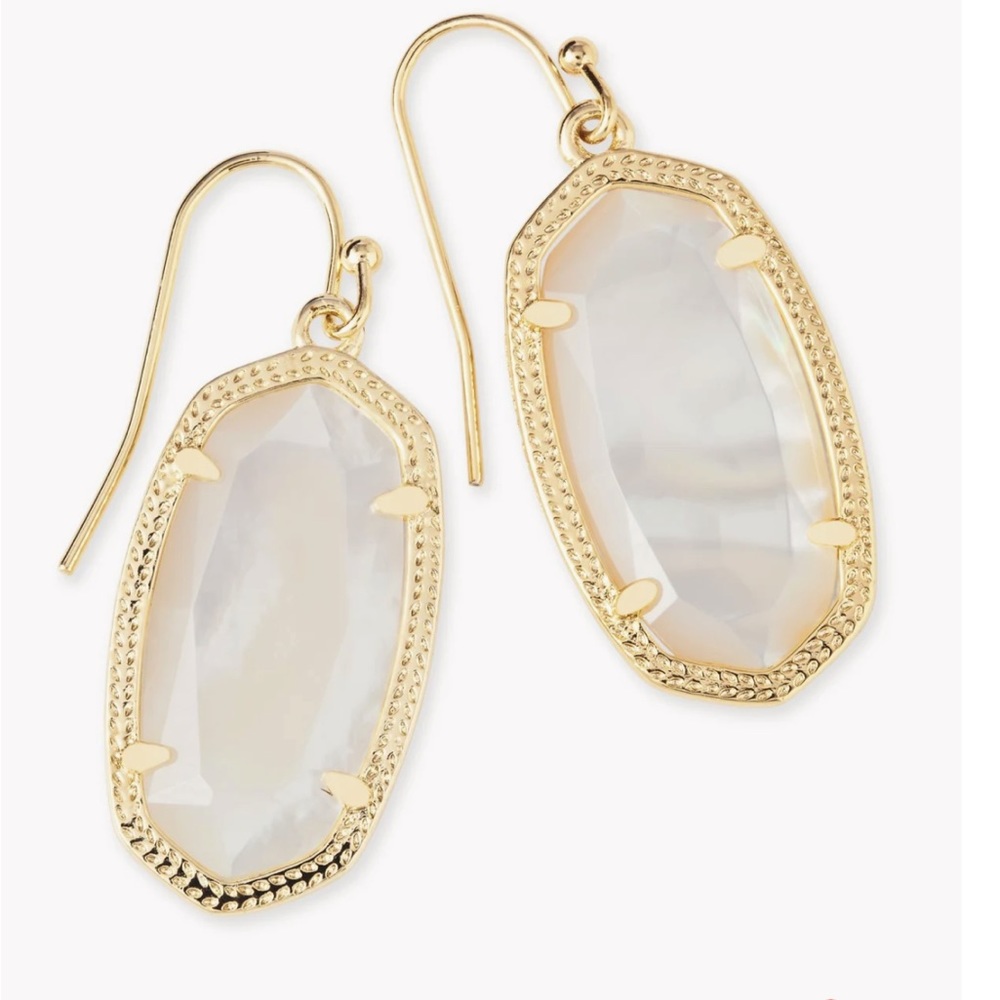 Kendra Scott ivory Pearl drop earrings